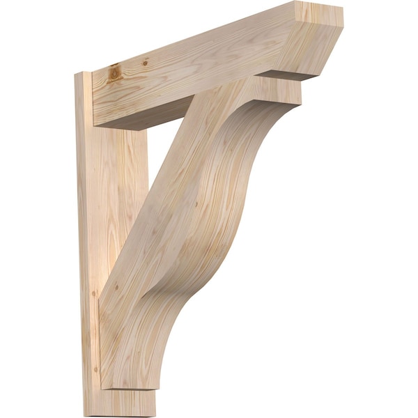 Ekena Millwork Funston Slat Smooth Outlooker, Douglas Fir, 7 1/2"W x 34"D x 34"H OUT08X34X34FST06SDF - main
